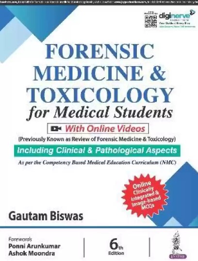 Forensic Medicine & Toxicology for Medical Students 6th Edition